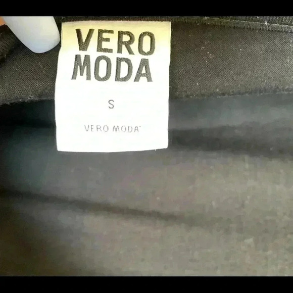 Vero moda Women’s black open back bodycon  midi dress size S - Picture 3 of 4